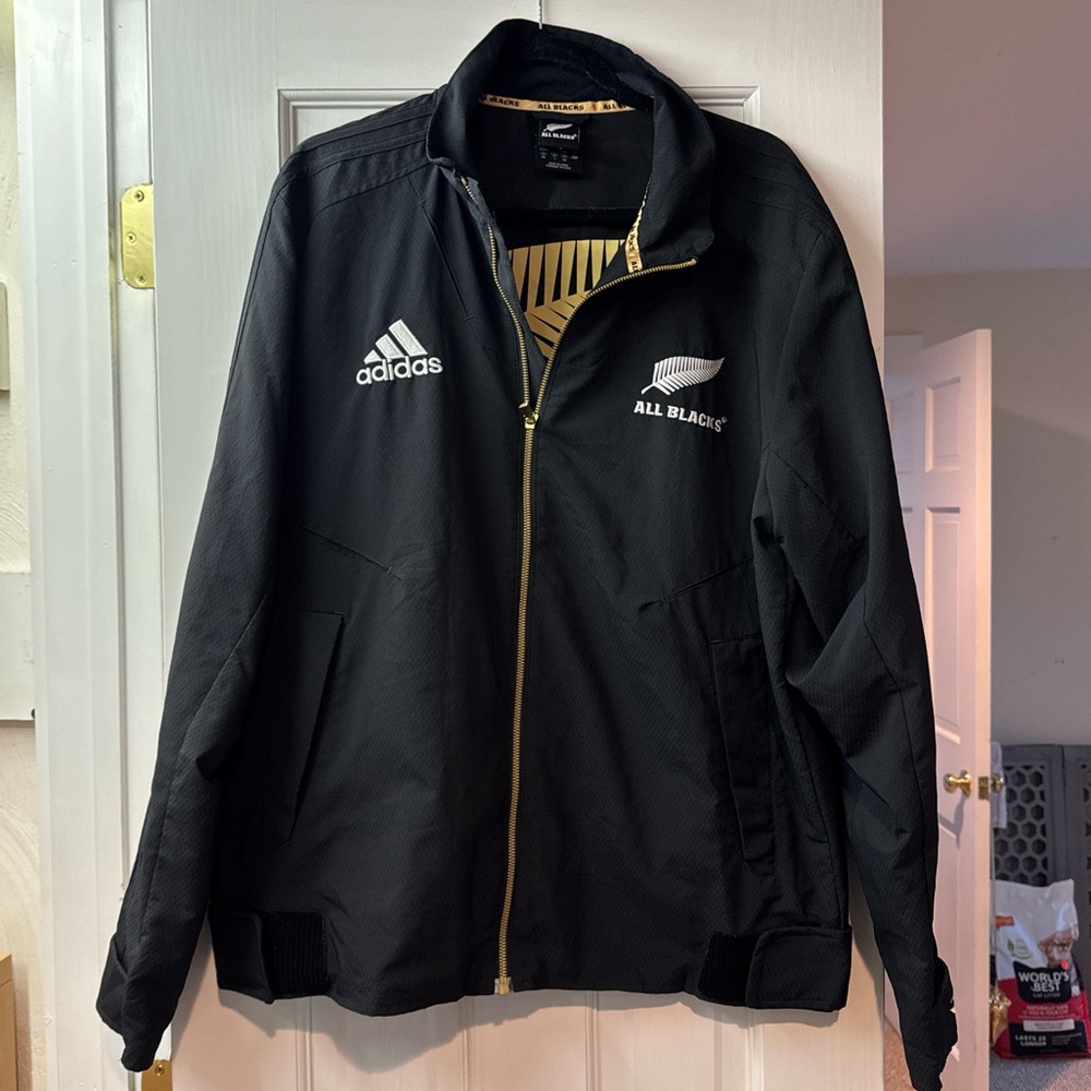 All Blacks Adidas Jacket